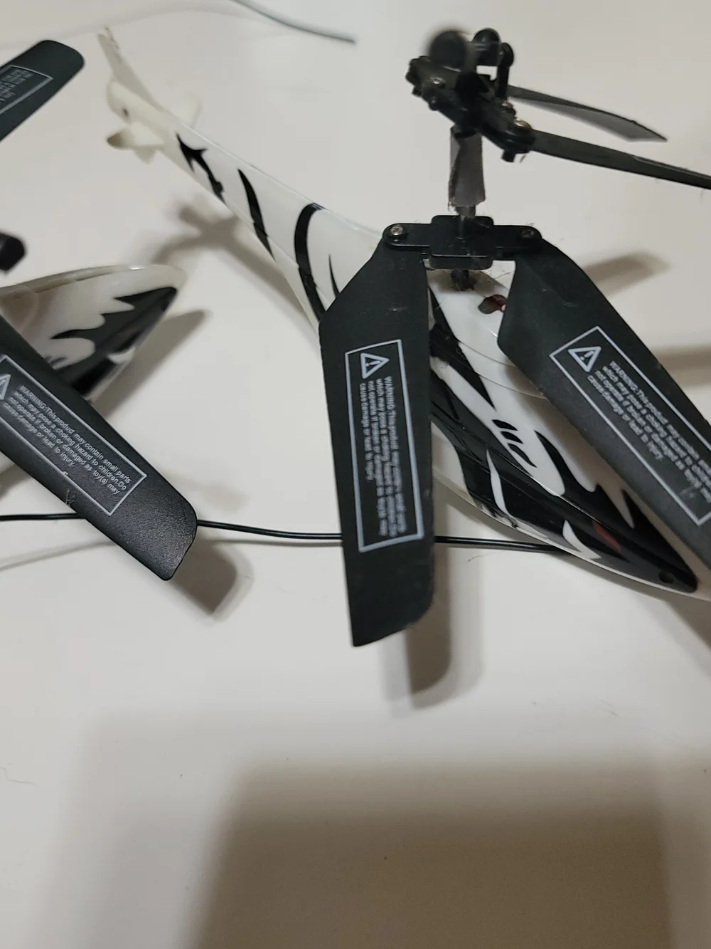 New Bright RC helicopters bundle lot 2  Zebra Black White